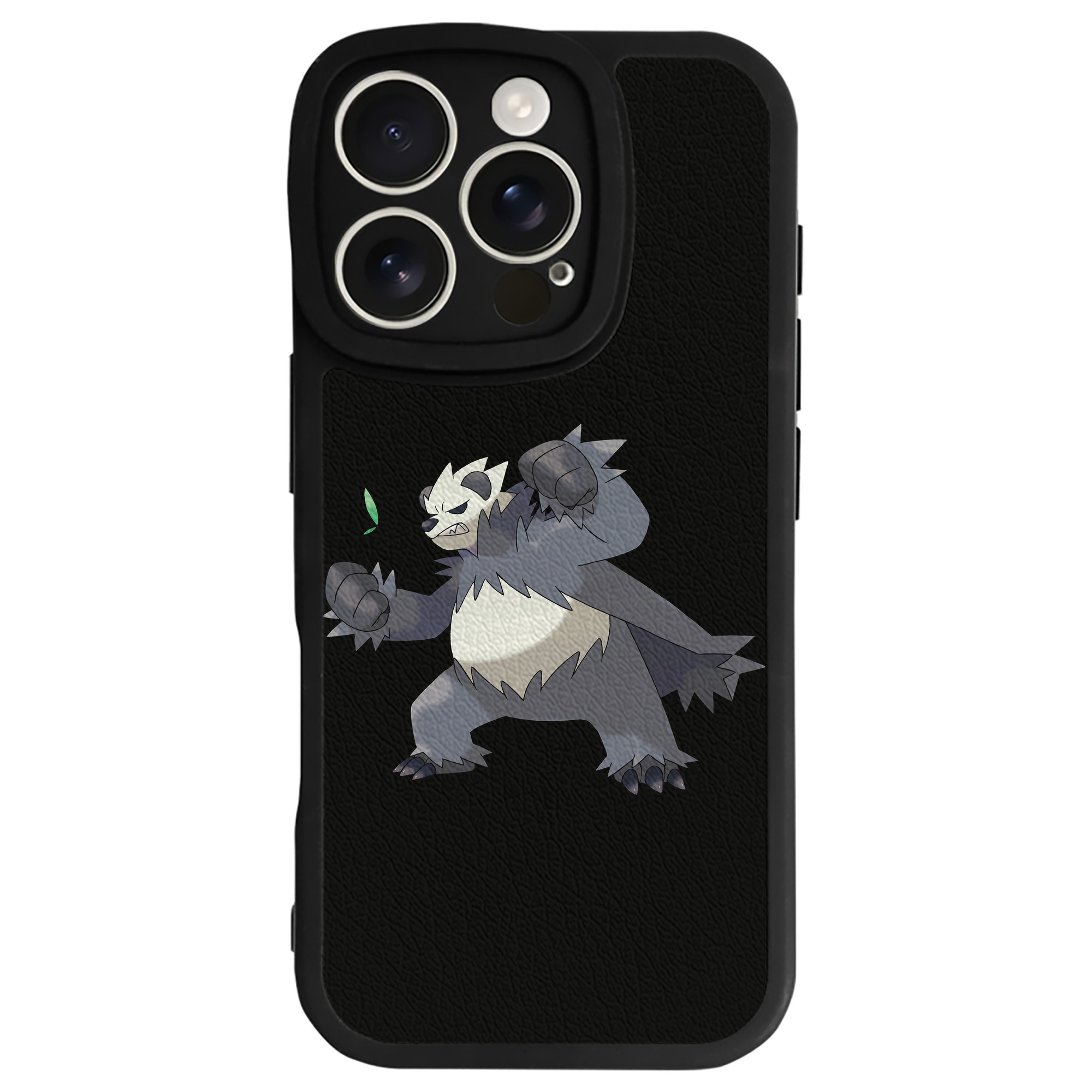 （画像用） ポケットモンスター Pokémon 【iPhone 16シリーズ対応】シリコンスマホケース（レザー調） 材質：シリコン